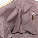 GUCCI GG Canvas Tote Bag Beige Gold 141470 Auth 154438-22