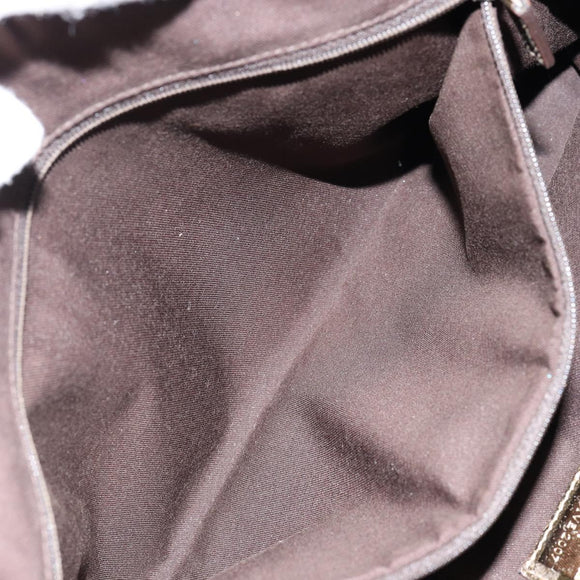 GUCCI GG Canvas Tote Bag Beige Gold 141470 Auth 154438