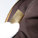 GUCCI GG Canvas Tote Bag Beige Gold 141470 Auth 154438-12