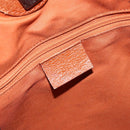 GUCCI GG Canvas Tote Bag Beige Silver 121023 Auth 154440-16