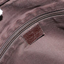 GUCCI GG Canvas Web Sherry Line Shoulder Bag Beige Silver 189751 Auth 154441-20