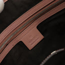 GUCCI GG Canvas Hand Bag Beige Gold 232963 Auth 154443-18