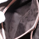 GUCCI GG Canvas Hand Bag Beige Gold 232963 Auth 154443-22