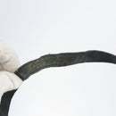 GUCCI GG Canvas Draagtas Zwart Zilver 36173 1705 Auth 154445-9
