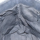 GUCCI GG Canvas Tote Bag Black Silver 36173 1705 Auth 154445-20