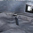 GUCCI GG Canvas Tote Bag Black Silver 36173 1705 Auth 154445-21