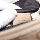 GUCCI GG Canvas Pouch Beige Silver 039 1054 Auth 154448-20