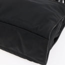 GUCCI GG Canvas Bamboo Hand Bag Nylon Black Silver 002 1016 Auth 154449-17