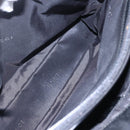 GUCCI GG Canvas Bamboo Hand Bag Nylon Black Silver 002 1016 Auth 154449-24