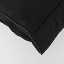 GUCCI GG Canvas Bamboo Hand Bag Nylon Black Silver 002 1016 Auth 154450-11