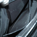 GUCCI GG Canvas Bamboo Hand Bag Nylon Black Silver 002 1016 Auth 154450-20