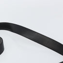 GUCCI Bamboo Shoulder Bag Leather 2way Black Silver 001 1638 Auth 154451-10