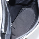 BURBERRY Nova Check Hand Bag Canvas Beige Silver Auth 154458-16