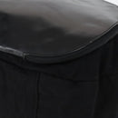 GUCCI Shoulder Bag Canvas Black Silver Auth 154461-9