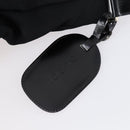 GUCCI Shoulder Bag Canvas Black Silver Auth 154461-17