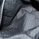 GUCCI Shoulder Bag Canvas Black Silver Auth 154461-23