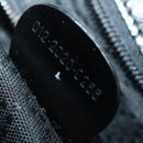 GUCCI Shoulder Bag Canvas Black Silver Auth 154461-12