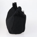 GUCCI Shoulder Bag Canvas Black Silver Auth 154461-4