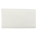 Christian Dior Shoulder Bag Leather White Gold Auth 154462-2