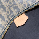 Christian Dior Trotter Canvas Hand Bag PVC Khaki Gold Auth 154464-17