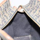 Christian Dior Trotter Canvas Hand Bag PVC Khaki Gold Auth 154464-18