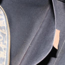 Christian Dior Trotter Canvas Hand Bag PVC Khaki Gold Auth 154464-20