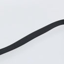 Christian Dior Honeycomb Canvas Shoulder Bag PVC Black Gold Auth 154465-8