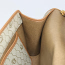 Christian Dior Honeycomb Canvas Chain Shoulder Bag PVC Beige Gold Auth 154467-20