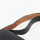 GUCCI Shoulder Bag Leather Black Silver 001 3064 Auth 154471-9