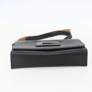 GUCCI Shoulder Bag Leather Black Silver 001 3064 Auth 154471-5