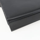 GUCCI Shoulder Bag Leather Black Silver 001 3064 Auth 154471-18