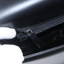 GUCCI Shoulder Bag Leather Black Silver 001 3064 Auth 154471-19