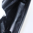 GUCCI Shoulder Bag Leather Black Silver 001 3064 Auth 154471-10