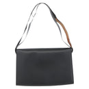 GUCCI Shoulder Bag Leather Black Silver 001 3064 Auth 154471-2