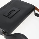 GUCCI Shoulder Bag Leather Black Silver 001 3064 Auth 154471-6