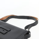 GUCCI Shoulder Bag Leather Black Silver 001 3064 Auth 154471-8