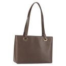 GUCCI Shoulder Bag Leather Brown Gold 002 2058 0480 0 Auth 154473-1