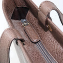 GUCCI Shoulder Bag Leather Brown Gold 002 2058 0480 0 Auth 154473-15