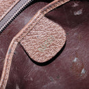 GUCCI Shoulder Bag Leather Brown Gold 002 2058 0480 0 Auth 154473-16