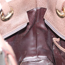 GUCCI Shoulder Bag Leather Brown Gold 002 2058 0480 0 Auth 154473-19