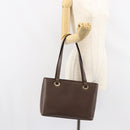 GUCCI Shoulder Bag Leather Brown Gold 002 2058 0480 0 Auth 154473-22