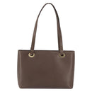 GUCCI Shoulder Bag Leather Brown Gold 002 2058 0480 0 Auth 154473-3