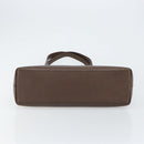 GUCCI Shoulder Bag Leather Brown Gold 002 2058 0480 0 Auth 154473-9