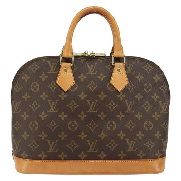 LOUIS VUITTON Monogram Alma Hand Bag M51130 LV Auth 154479