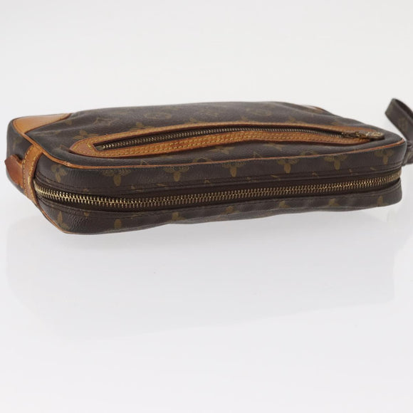 LOUIS VUITTON Monogram Marly Dragonne GM Clutch Bag M51825 LV Auth 154481