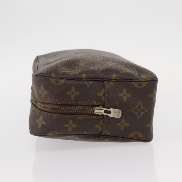 LOUIS VUITTON Monogram Trousse Toilette 28 Clutch Bag M47522 LV Auth 154483