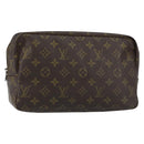 LOUIS VUITTON Monogram Trousse Toilette 28 Clutch Bag M47522 LV Auth 154484-1
