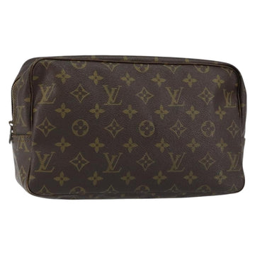 LOUIS VUITTON Monogram Trousse Toilette 28 Clutch Bag M47522 LV Auth 154484