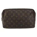 LOUIS VUITTON Monogram Trousse Toilette 28 Clutch Bag M47522 LV Auth 154484-2