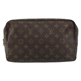 LOUIS VUITTON Monogram Trousse Toilette 28 Clutch Bag M47522 LV Auth 154484 - 0
